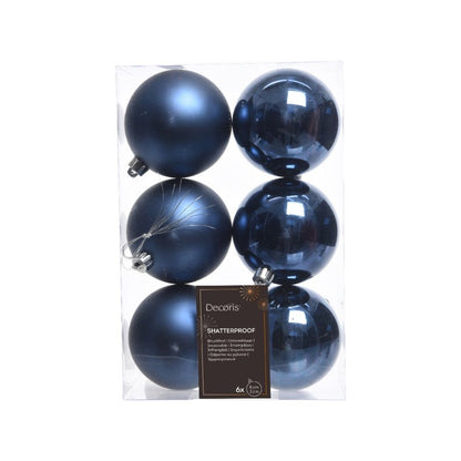 Kaemingk Shatterproof Baubles 8cm Box 6