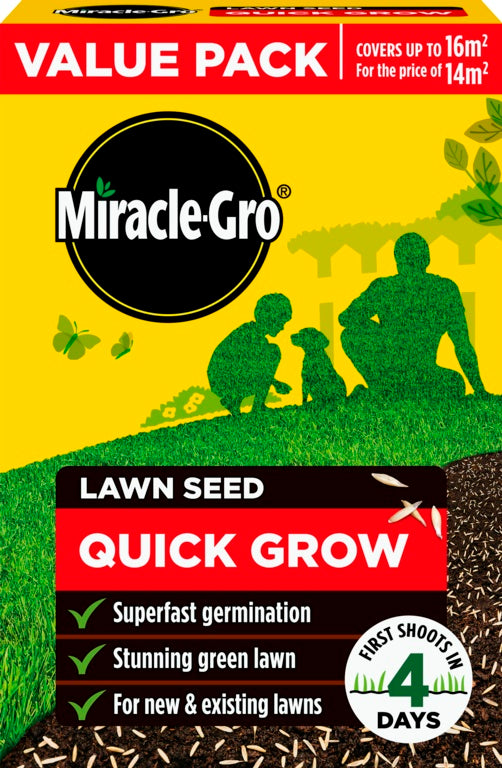 Miracle-Gro® Quick Grow Lawn Seed