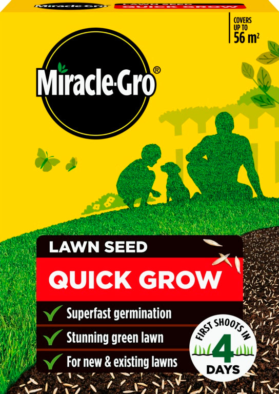 Miracle-Gro® Quick Grow Lawn Seed