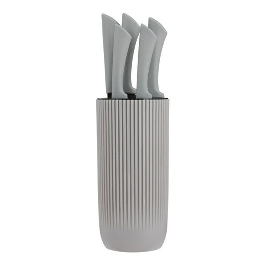 Viners Everyday Grey Ripple Knife Block