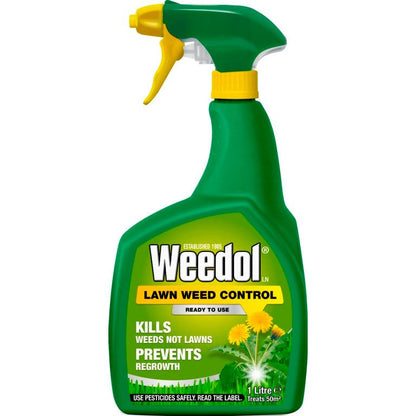 Weedol Lawn Weed Killer Gun (Non Clopyralid) 1L