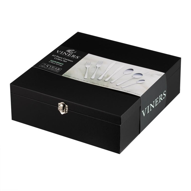 Viners Savannah 18/0 Canteen Giftbox 42 Piece