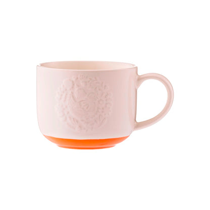 Mason Cash Folk Farmyard Hen Orange Mug