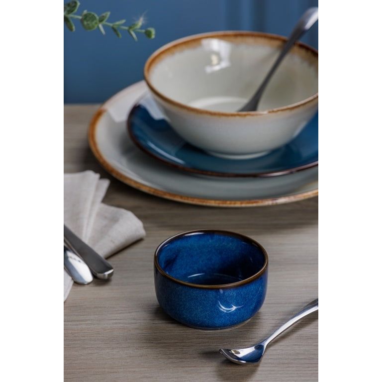 Mason Cash Reactive Blue Ramekin 9x5cm