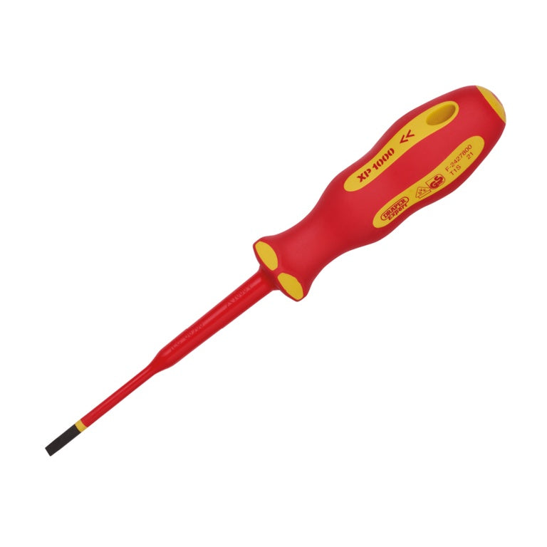 Draper VDE Plain Slot Screwdriver