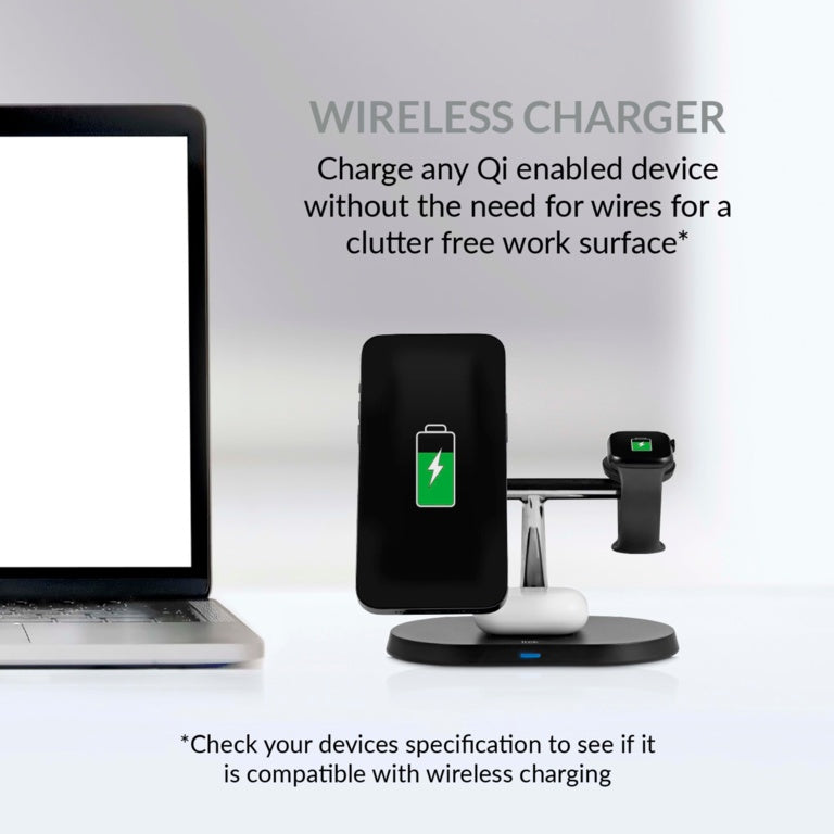 Itek 3 in 1 Magsafe Wireless Charging Stand 15W