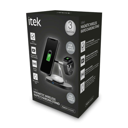 Itek 3 in 1 Magsafe Wireless Charging Stand 15W