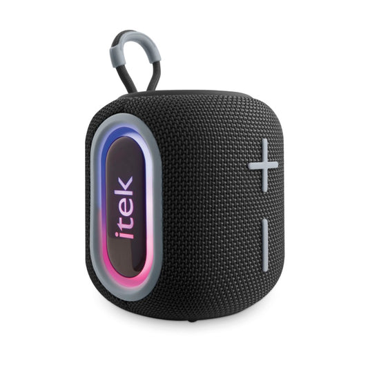 Itek Bluetooth Black Speaker & LED Lights