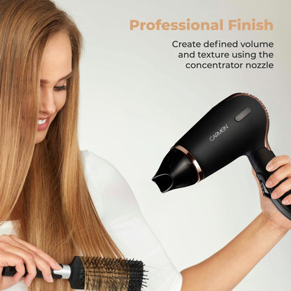 Carmen Noir 11 Travel Hair Dryer