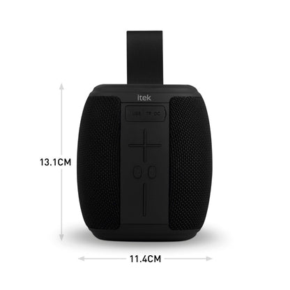 iTek Vibes Black Bluetooth Speaker (5W)