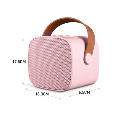 iTek Pink Mini Karaoke Bluetooth Speaker & Mic (5W)