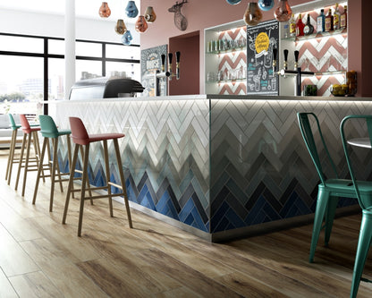 Johnson Tiles South Bank Dove Gloss Field Tile 245 x 75mm 0.99m²