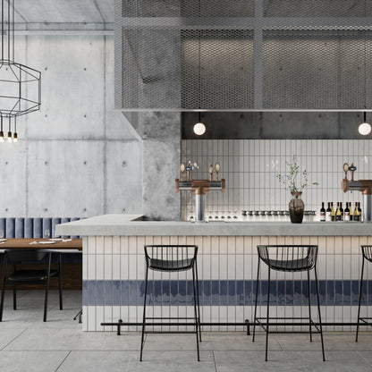 Johnson Tiles 1901 Trent Grey Wall Tile 245 x 75mm 0.99m²