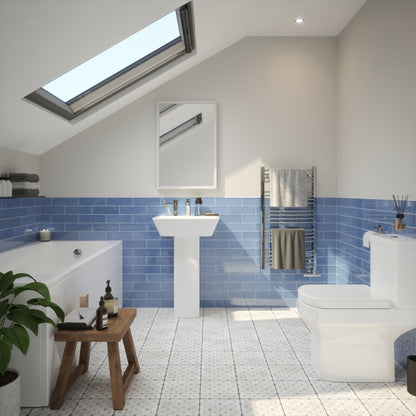 Johnson Tiles 1901 Marsden Blue Wall Tile 245 x 75mm 0.99m²