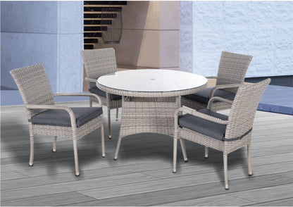 Pagoda Milano Dining Set 4 Seat