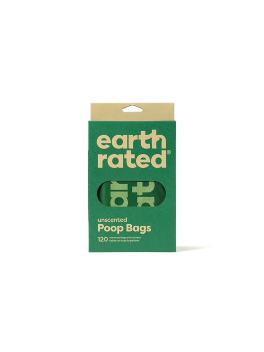 Earth Rated 120 Easy Tie Handle Poop Bags Unscented