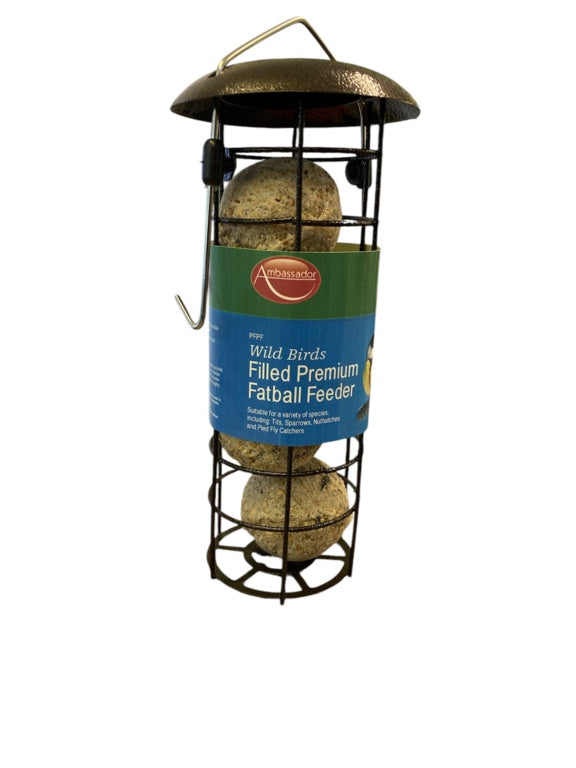 Ambassador Pre Filled Premium Metal Fat Ball Feeder