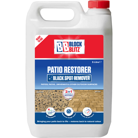 Block Blitz Patio Restorer & Black Spot Remover 5L