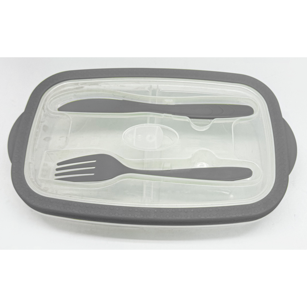 Microwave Essentials Lunch Box With Cutlery