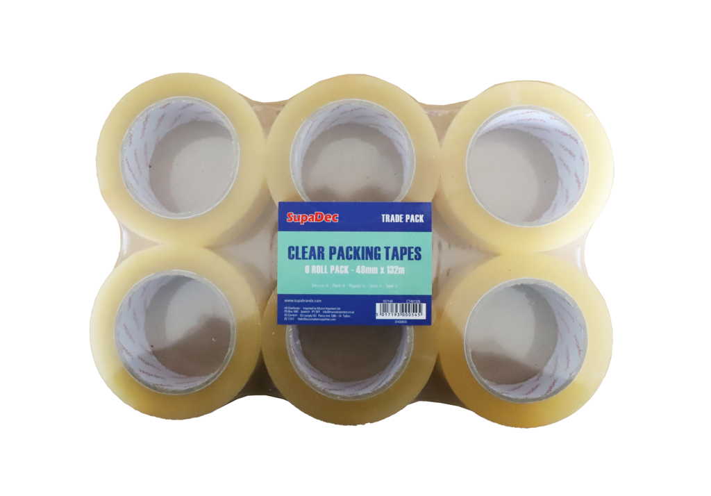 SupaDec Clear Tape