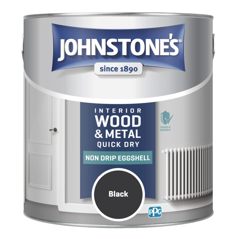 Johnstone's Eggshell 2.5L Black