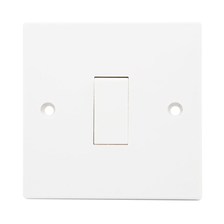 Securlec 1 Gang Intermediate Switch Square Edge