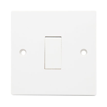 Securlec 1 Gang Intermediate Switch Square Edge
