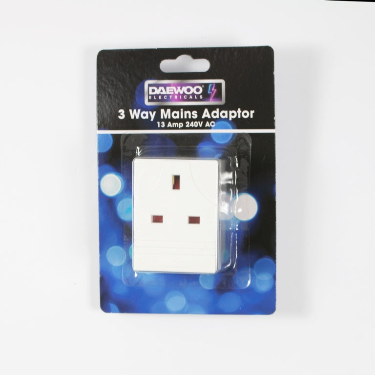 Daewoo 3 Way Mains Adaptor