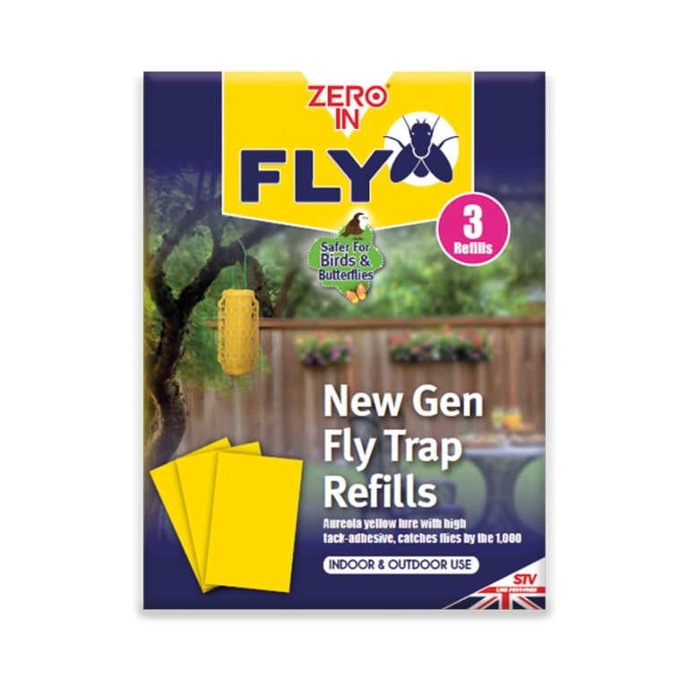 Zero In New Gen Fly Trap Refills Pack 3