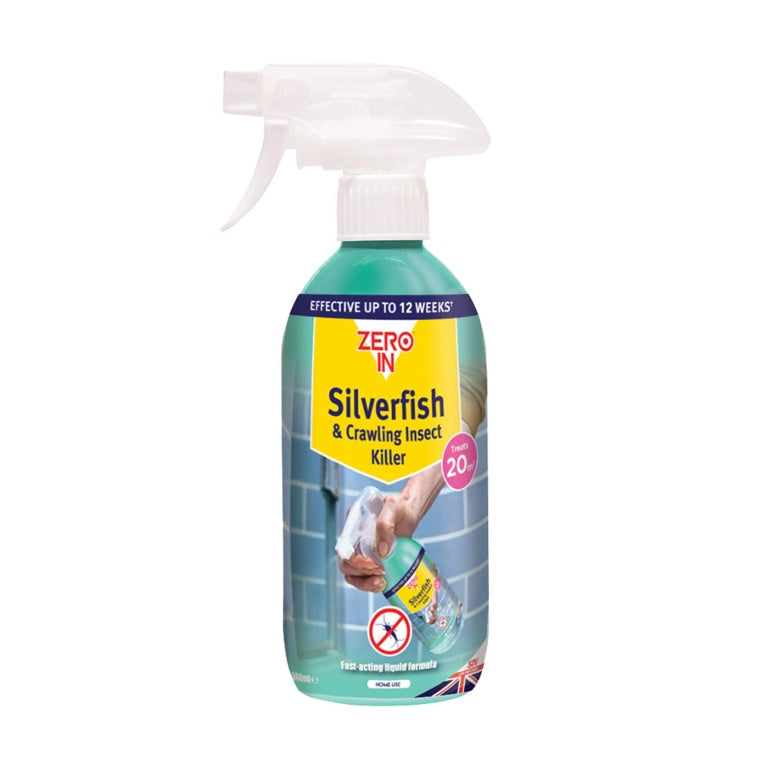 Zero In Silverfish & Crawling Insect Killer 500ml