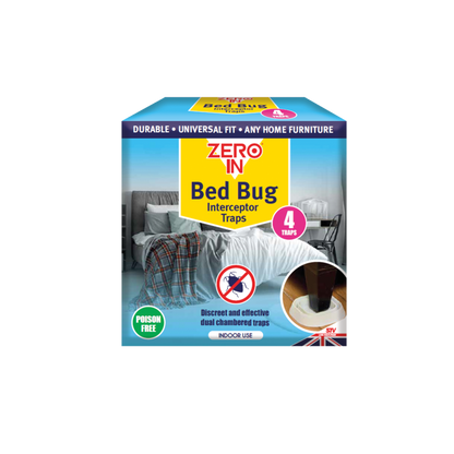 Zero In Bed Bug Interceptor Traps Pack 4