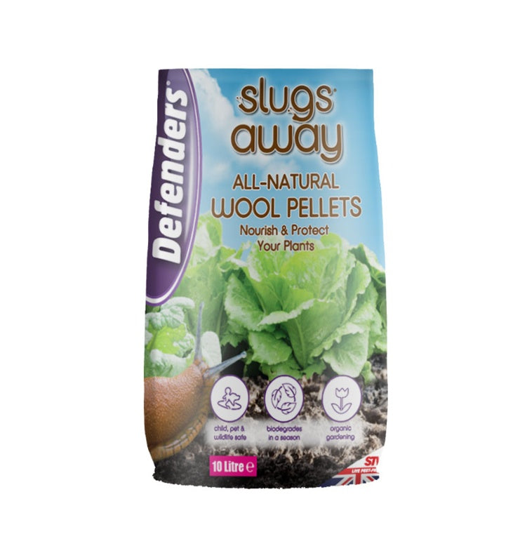 Defenders Slugs Away Wool Pellets 10L