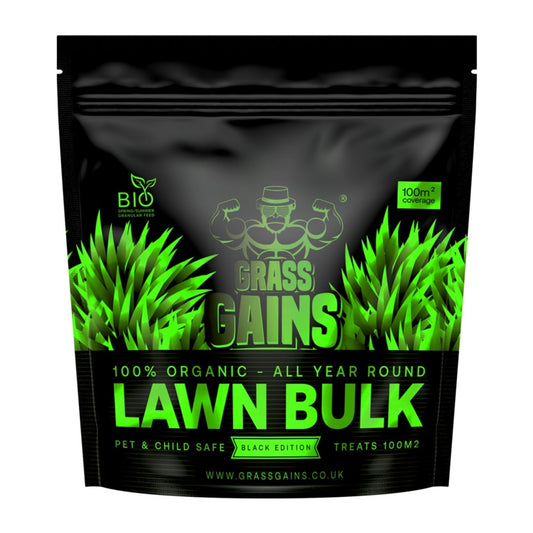 Grass Gains Black Edition Lawn Bulk Fertiliser 2.5kg