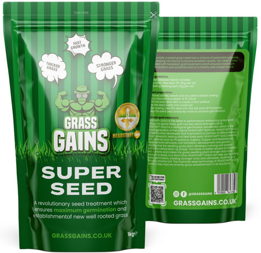 Grass Gains Super Seed Grass Seed 1kg