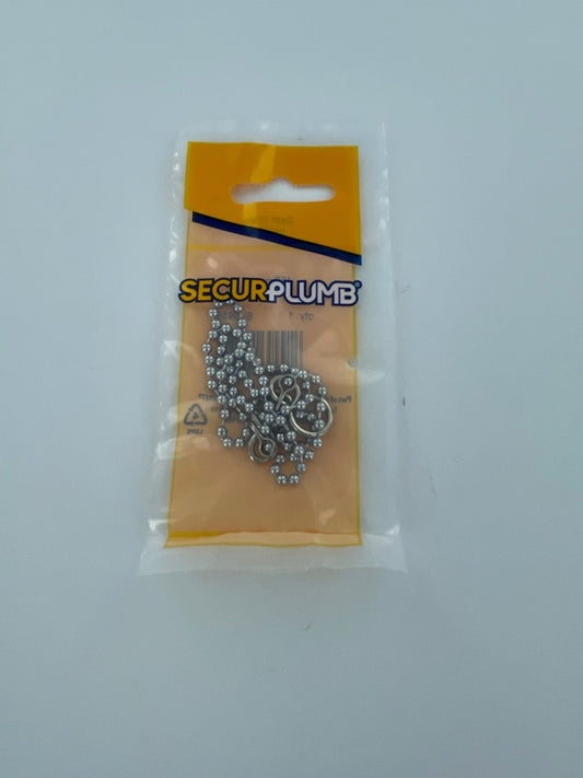 Securplumb Sink Ball Chain 300mm Pack 1