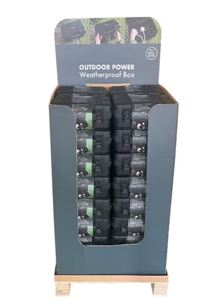 Securlec Waterproof 4 Gang 10m Extension Lead IP54 Display Unit of 32