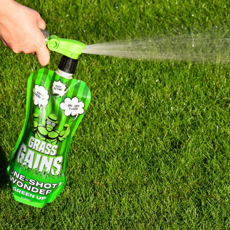 Grass Gains One-Shot Wonder Hose Applicator