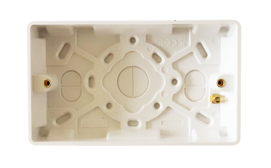 Securlec Double Pattress Box 25mm