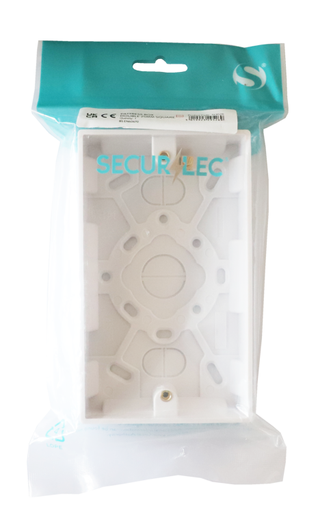 Securlec Double Pattress Box 25mm
