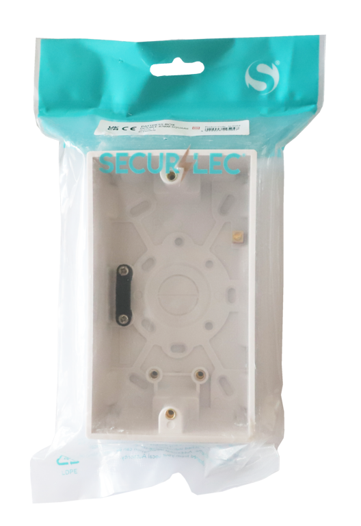 Securlec Double Pattress Box 47mm