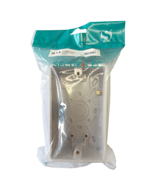 Securlec Double Pattress Box 47mm