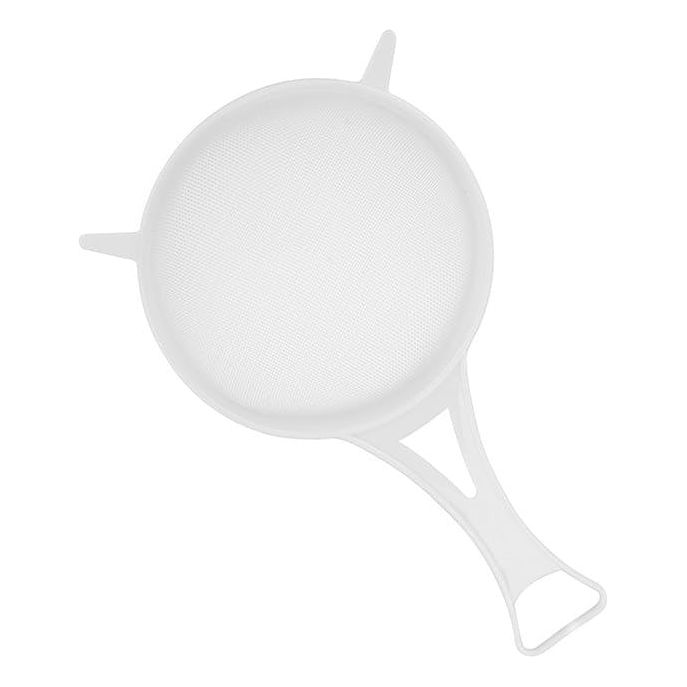 Chef Aid White Plastic Strainer Nylon Mesh