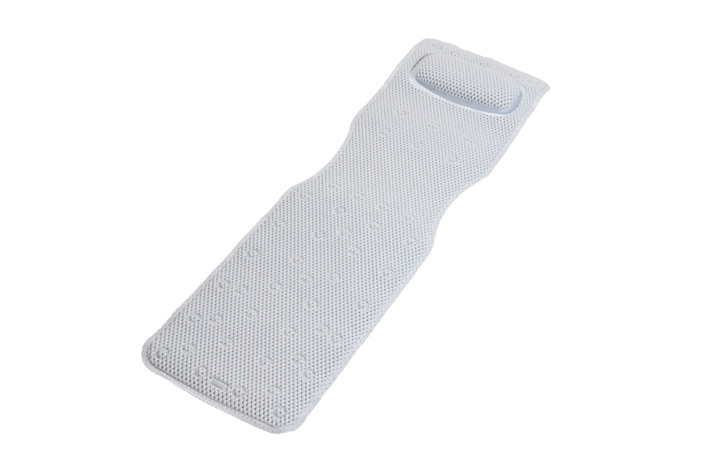 Croydex Teviot White Lounger Bath Mat 90 x 35cm