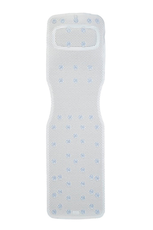 Croydex Teviot White Lounger Bath Mat 90 x 35cm