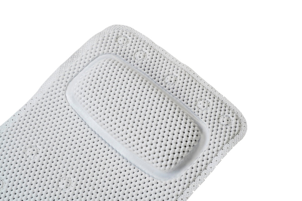 Croydex Teviot White Lounger Bath Mat 90 x 35cm