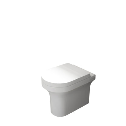 Kvit Ozone Rimless Back To Wall Pan