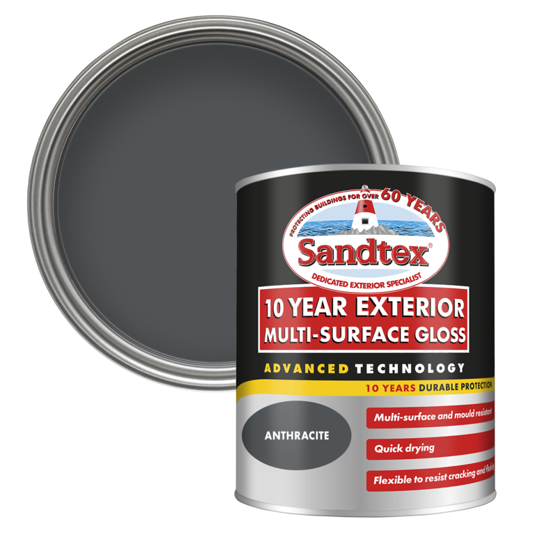 Sandtex 10 Year Exterior Multi Surface Gloss 750ml