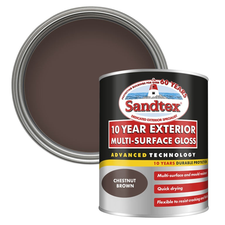Sandtex 10 Year Exterior Multi Surface Gloss 750ml