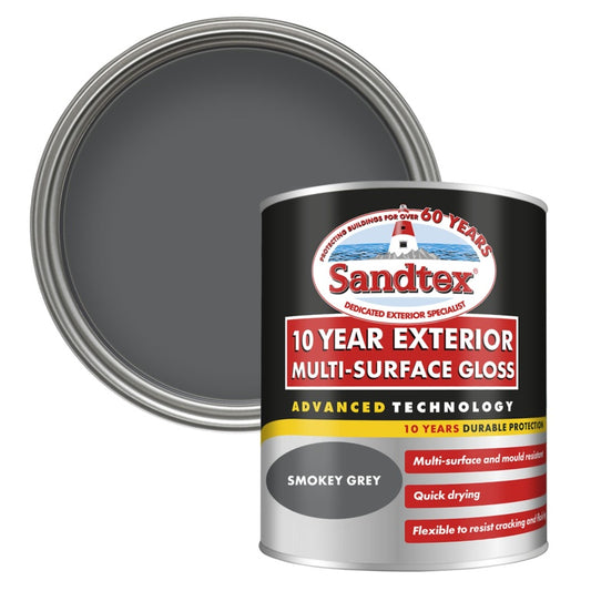 Sandtex 10 Year Exterior Multi Surface Gloss 750ml