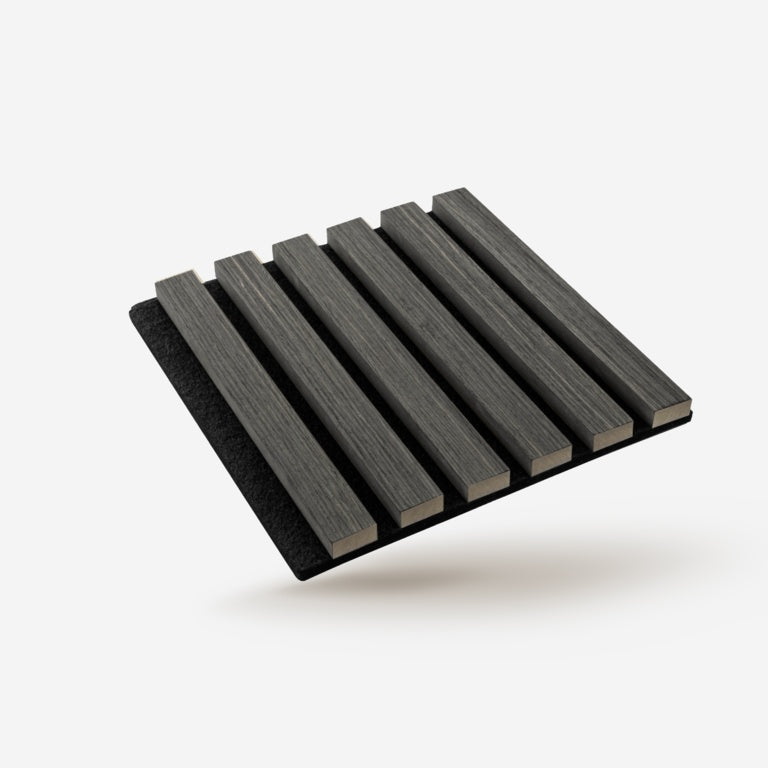 Cheshire Mouldings Acoustic Wall Panel Grey 21x 2400 x 605mm